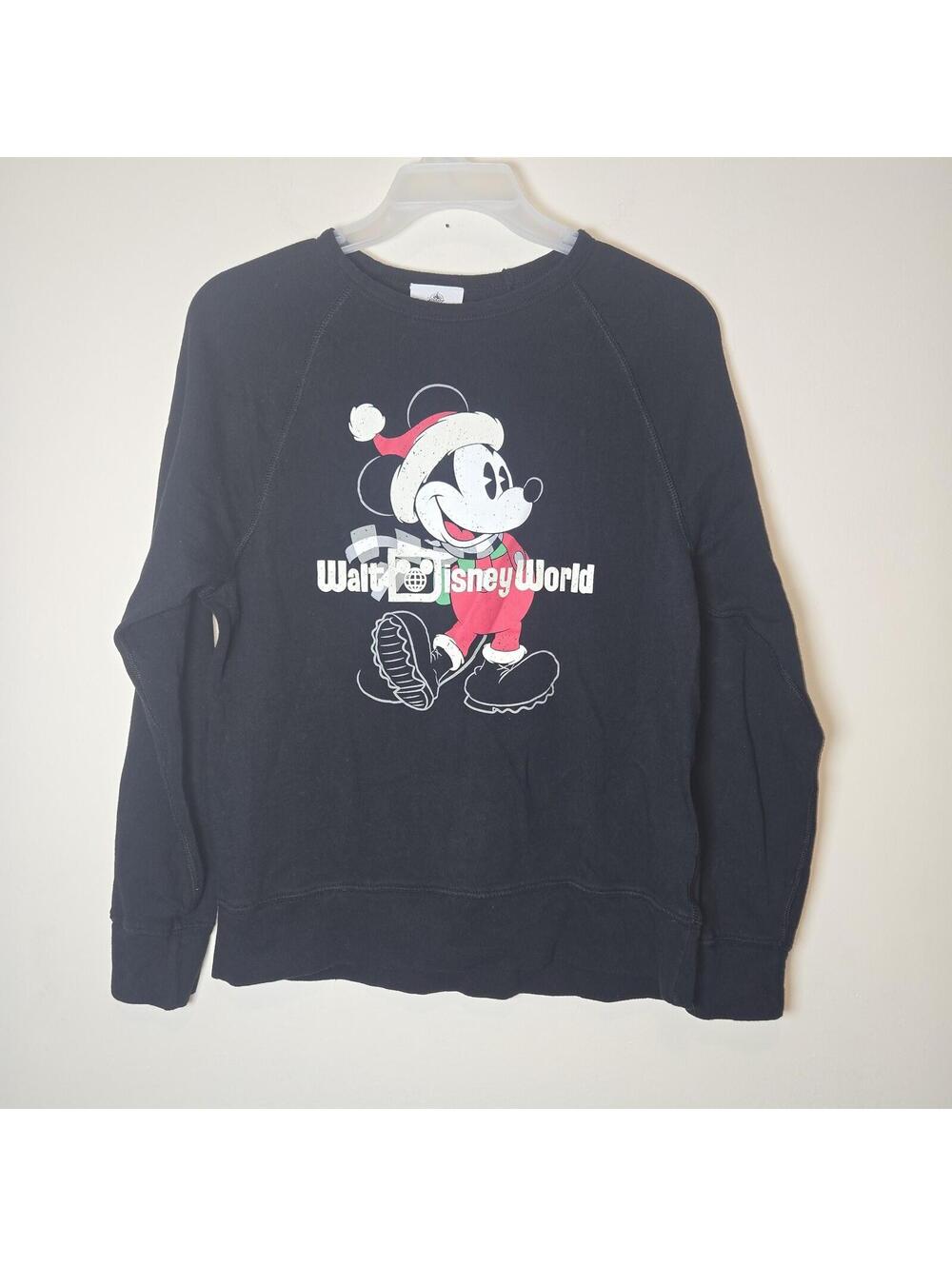 Disney Parks Walt Disney World Mickey Mouse Christmas Holiday Sweatshirt US M